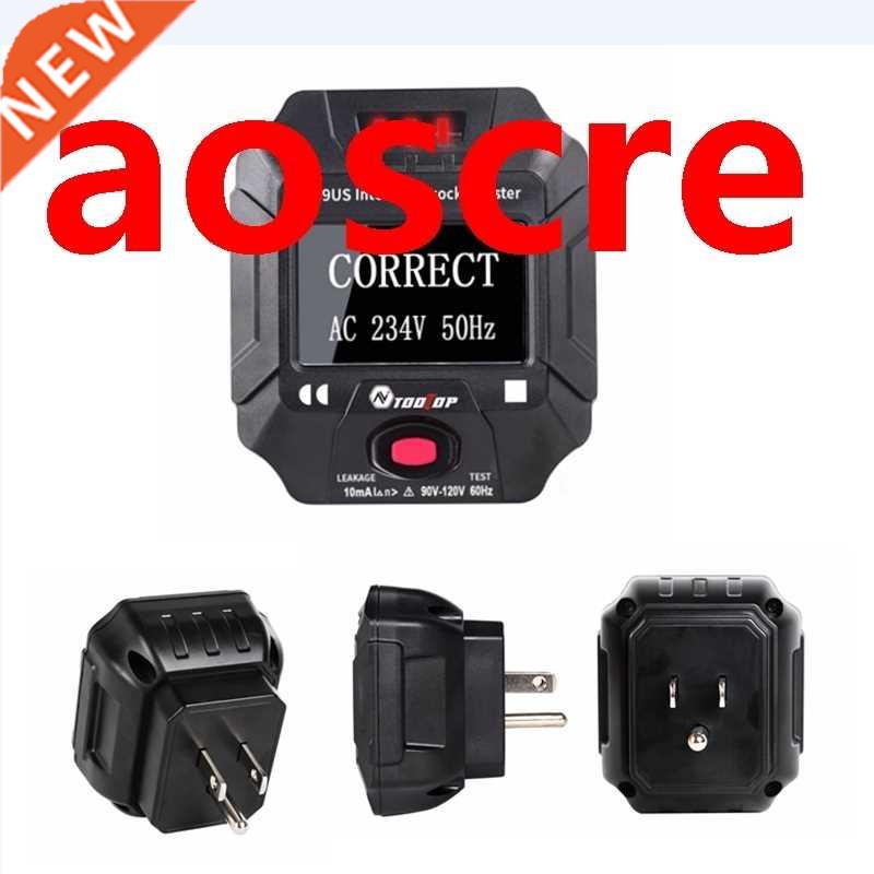 Digital Display Socket Tester RCD Current Voltage Frequency