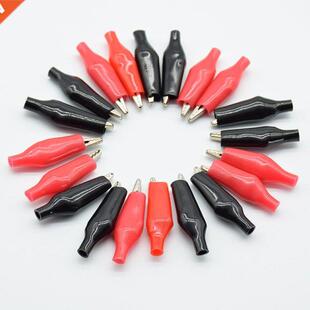 20pcs 45mm Allgator Clps Electrcal Test Crocodle Allgat