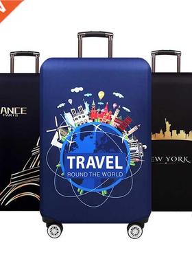 New York Paris Thicken Luggage tive Cover 18-32inch Tr