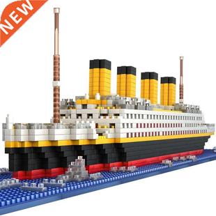 Ship Mini Building Toy Titanic Blocks 1860pcs