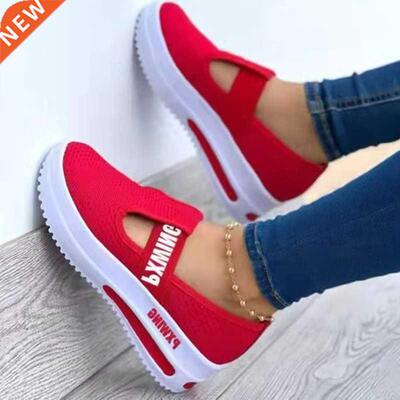 2022 Women Summer Breathable Flats Sneakers Sport Casual Mes