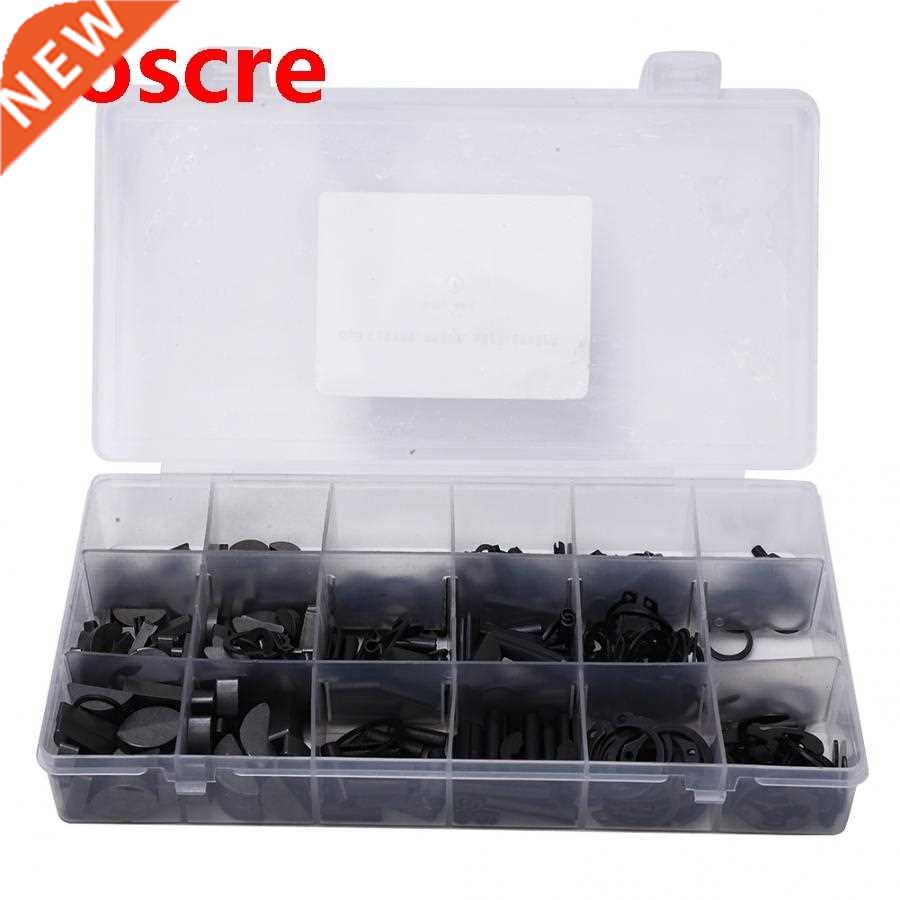 450Pcs Semicircle Key Spring Pin Clip Spring E-Clip Kit for