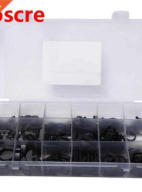 450Pcs Semicircle Key Spring Pin Clip Spring E-Clip Kit for