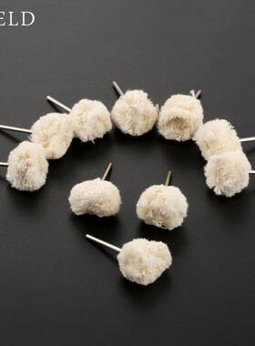 10Pcs Dremel Accessories 22mm Wool Polishing Buffing Wheels