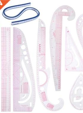 9PCS Cutting Ruler  Clothing Sample Grading Sewing Tailor