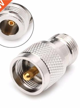 PL259 UHF Plug Male To N Female Jack Straight 50 Ohm RF Conn