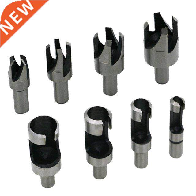 Quick Change Shank Carbon Steel Wood Plug Cutter Set Heavy D