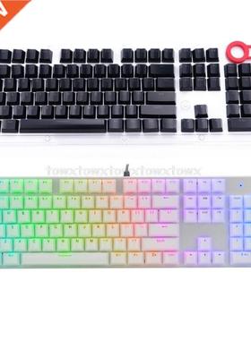 104 Keys Layout Low Profile Keycaps Set 适用于 Mechanical Ke