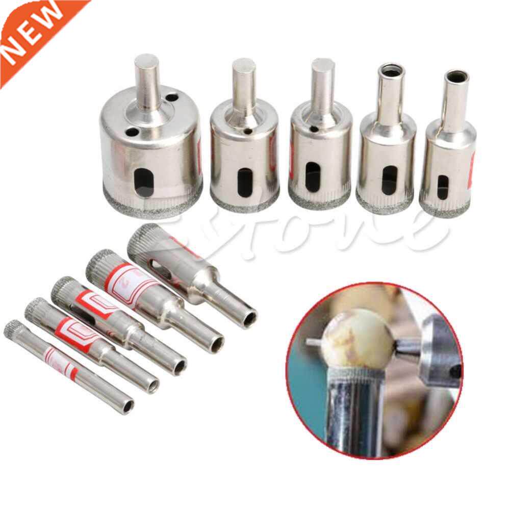 10pcs 6mm-2mm Diamond tool drill bit hole saw set for glass