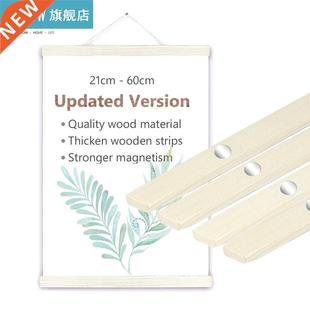 Wooden Magnetic Hanger Teak Painting Wood Frame