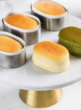 3 Pieces Cake Molds Stainless Steel Seamless Mousse Circles