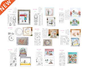 MFT new design metal cutting dies clear Stamps for Scrapboo