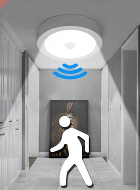 W W W Night light LED Ceiling Lamp With Motion Sensor PIR C