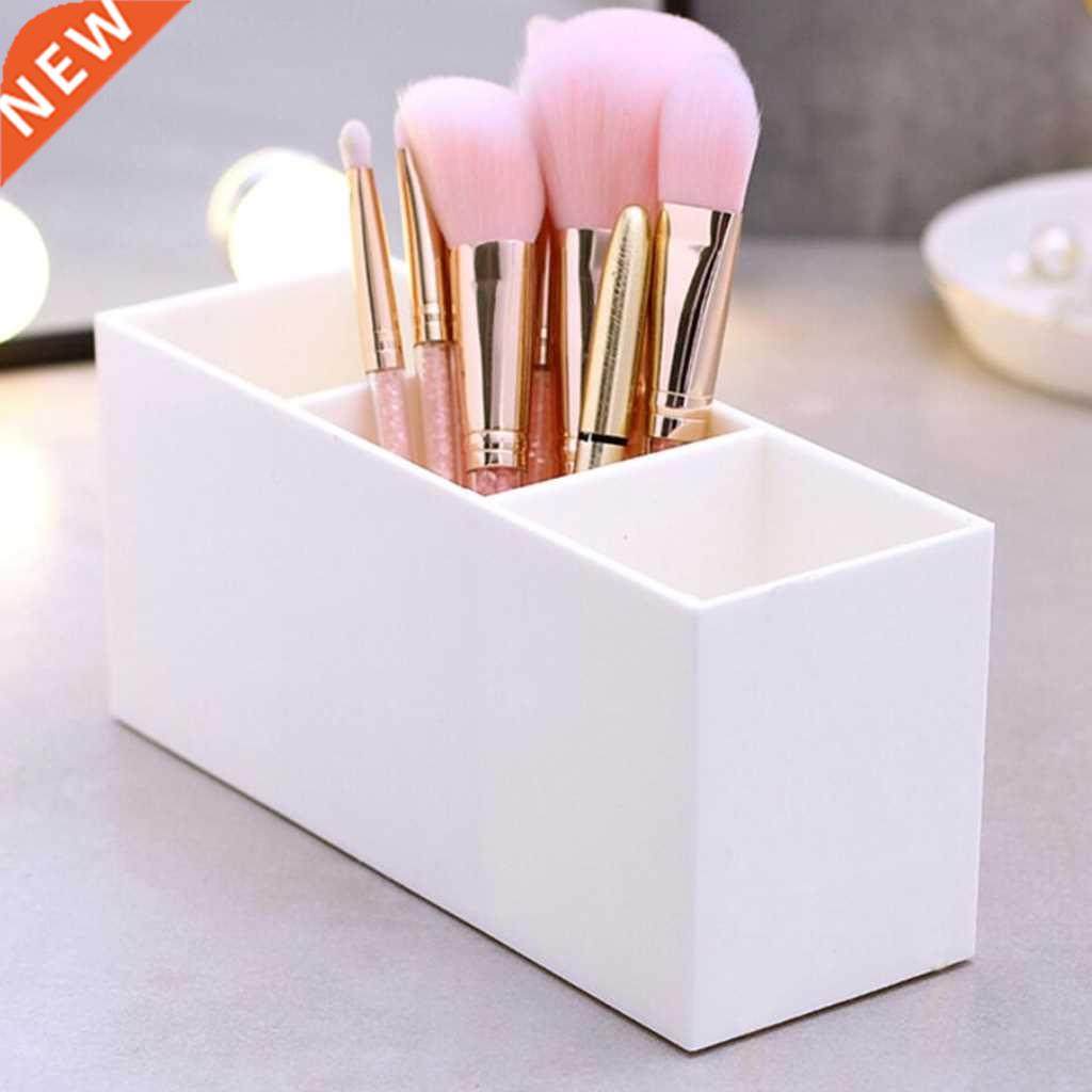 Table Acrylic Makeup Nail Art Brush Holder Cosmetics Storage