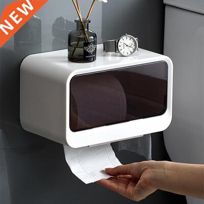 Waterproof Toilet Paper Holder Wall Mounted Toilet Tissue Di
