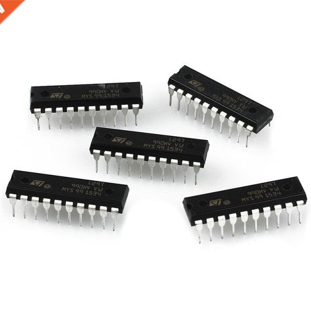 5Pcs L297 ST IC Stepper Motor CTRLR 20-DIP New Good Quality