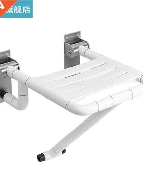 Non-slip Wall Mounted Bathroom Foldable Stool 220/330 Lbs Be