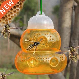 Reusable Outdoor Wasp Hanging Fly Trap Catcher Beekeeping Ca