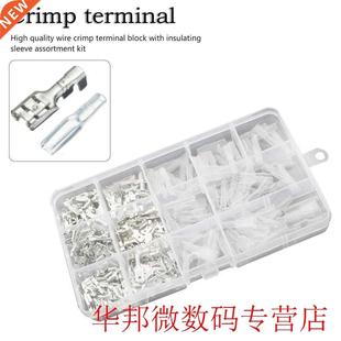 6.3mm Crimp Terminals 270pcs Seal 4.8 Insulated Electric 2.8