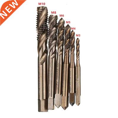 M3-M10 HSS- Co Cobalt M35 Machine Sprial Flutes Taps Metric