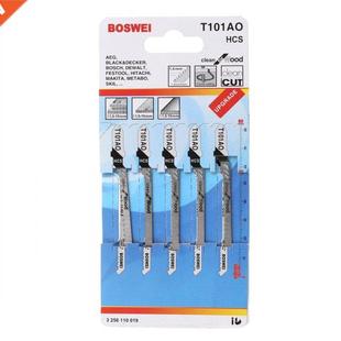 Blades Kit HCS Tool Cutting Curve Jigsaw Shank T101AO 5Pcs