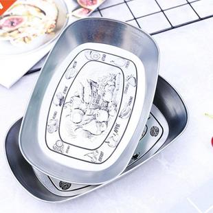 Plates Dessert Snack Refreshment Bread Fruit Plate Coff Tray