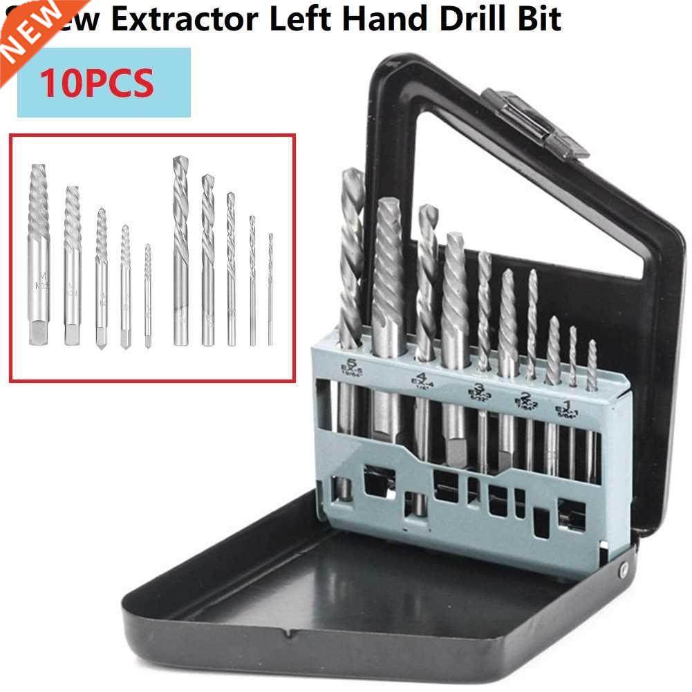 10pcs Damaged Screw Extractor Drill Bit Extractor Drill Bit