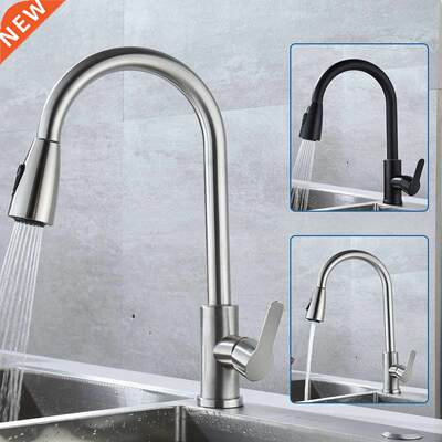 Kitchen Faucet Stainless Steel Faucets Hot Cold Water Mixer