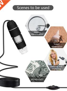 2MP 1080p 3 in 1 USB Type-C Micro-USB 1000X Microscope Magni