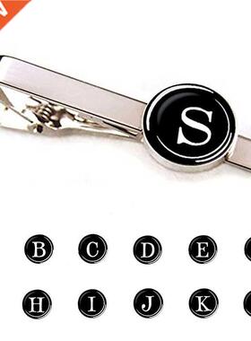 Men Fashion 26 Alphaet Letters Tie Clips Personality Ne L