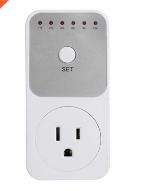 US Plug Electricity Power Metering Socket 10Hr Timer Socket