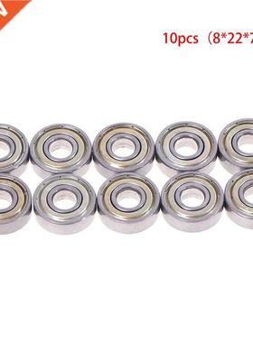 10pcs 8*22*7mm Deep Groove Ball Carbon Steel Miniature Beari
