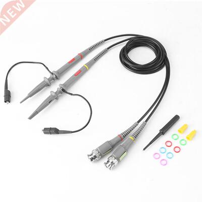 2pcs P6100 Voltage Oscilloscope Probe Kit 100MHz Scope Clip