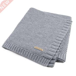 Baby Blanket Knitted Newborn Swaddle Wrap Blankets Super Sof
