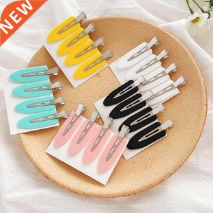 Bangs Mak Women Barrette Fringe Fix Side Clips Hair LOT 4PCS