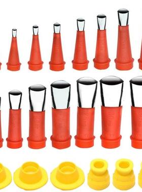 21Pcs Caulking Nozzles Stainless Steel Caulking Finishing To
