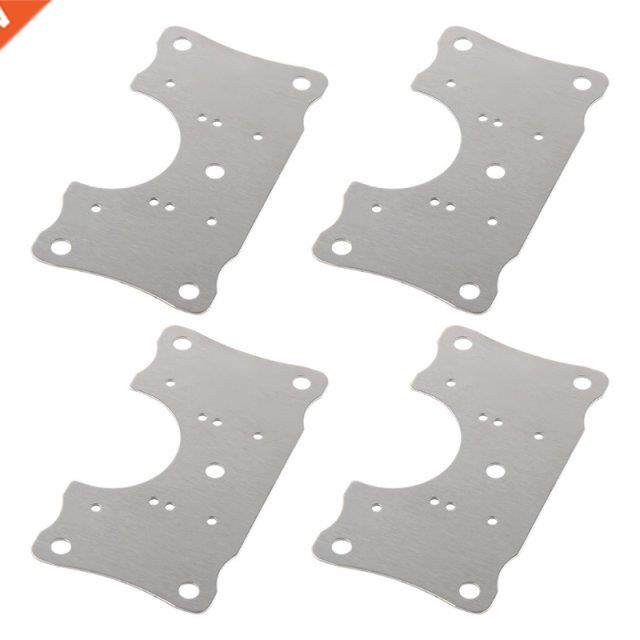 4 Pack Hinge Repair Plate Stainless Steel Hinge Tools Cabine