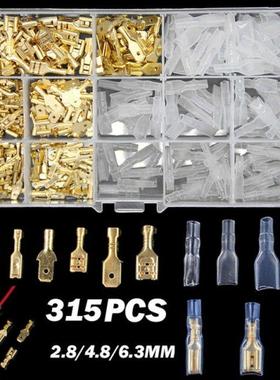 315PCS Insulated Male Female Wire Connector 2.8/4.8/6.3mm El