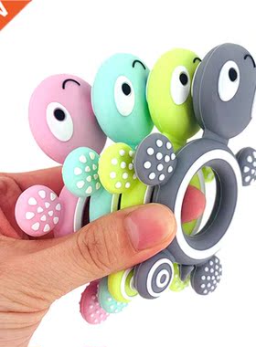 BPA Free Baby Silicone Teethers Food Grade Cute Turtle Tiny