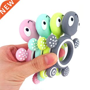 Silicone Teethers Turtle Free Tiny Cute Baby Grade BPA Food