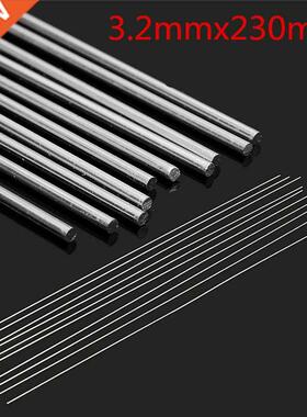 10pcs 3.2mmx230mm Silver Aluminum Alloy Welding Rod Low Temp
