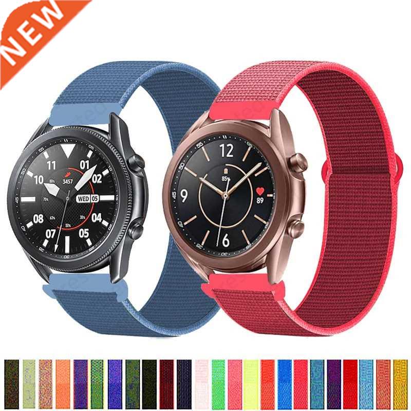 20/22mm band strap For Galaxy Watch 3/46mm/42mm/active 2 Sa