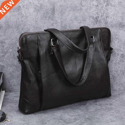 Natural cokin men's bag briefcase handbag horizontal