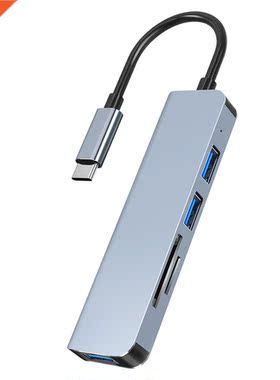 Type-C To USB .0 USB 2.0 Security Digital TF 5 In 1 Docking