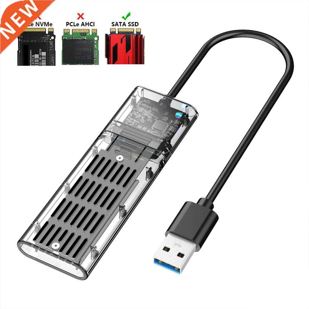 M2 SSD Case SATA Chassis M.2 to USB .0 Gen 1 5Gbps SSD Encl
