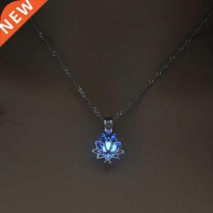 The Shaped Glowing Pendan Flower Lotus Luminous Moon