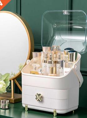 New Transpent Cosmetic Storage Box Acrylic Desktop Makeup