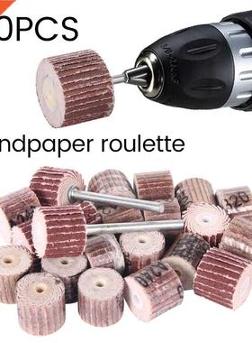 50Pcs 80# 120# 240# 320# 600# Grit Sanding Flap Disc Grindin