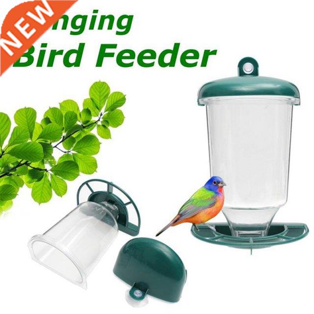 New Arrival Automatic Window Wild Bird Feeder Seeds Feed Han