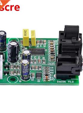 Dac Digital Decoder Cs8416+Cs444 Optical Fiber Coaxial Digi